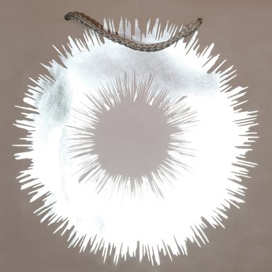 Heissfolienprägung Silber